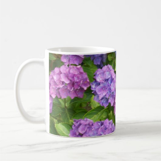 Klassische Tasse "Hydrangea" (Links)