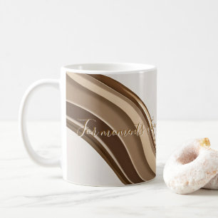 Klassische Tasse in abstrakter Grafik