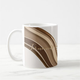 Klassische Tasse in abstrakter Grafik