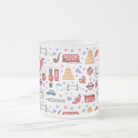 Klassische Tasse in London (Mittel)