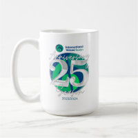 Klassische Tasse - IVH-Logo für 25 Jahre
