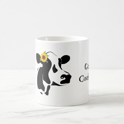Klassische Tasse-Kuh,Got Cookies Kaffeekochse Tass Verwandlungstasse (Mittel)