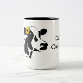 Klassische Tasse-Kuh,Got Cookies Kaffeekochse Tass Zweifarbige Tasse (Mittel)