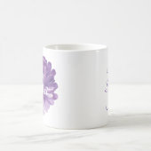 Klassische Tasse "Lavender Blume" (Mittel)