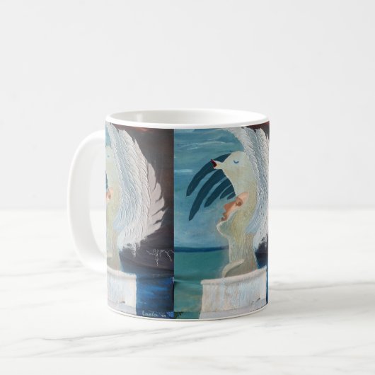 Klassische Tasse - Liebe-I-Ausschreibung (Vorderseite Links)