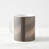 Klassische Tasse mit braunem Swirl-Design (Vorderseite Links)