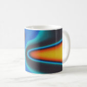 Klassische Tasse mit flüssigem und lebendigem Farb (VorderseiteRechts)