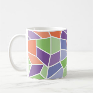 Klassische Tasse mit Glasfarbe