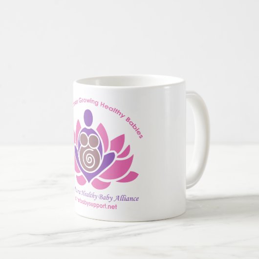 Klassische Tasse mit HMHBA-Logo (VorderseiteRechts)