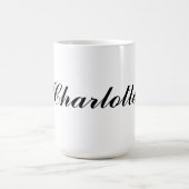 Klassische Tasse mit Ihrem Personalisierten Nam (Mittel)