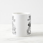 Klassische Tasse mit Mops- und Kartoffelchips (Mittel)