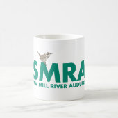 Klassische Tasse mit Saw Mill River Audubon Logo (Mittel)