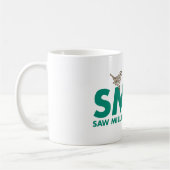 Klassische Tasse mit Saw Mill River Audubon Logo (Links)
