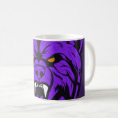 klassische Tasse mit Tigergesicht (VorderseiteRechts)