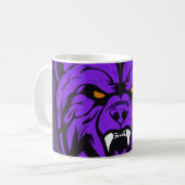 klassische Tasse mit Tigergesicht (Vorderseite Links)