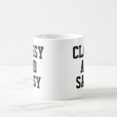 Klassische Tasse | Niedlich Pink Spaß Slogan Tasse (Mittel)