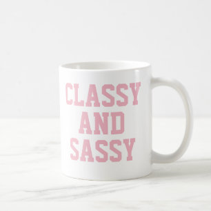 Klassische Tasse   Niedlich Pink Spaß Slogan Tasse