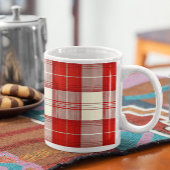 Klassische Tasse Rot-Weiß
