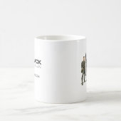 Klassische Tasse - "Rückstoß-" Marinesoldaten u. (Mittel)