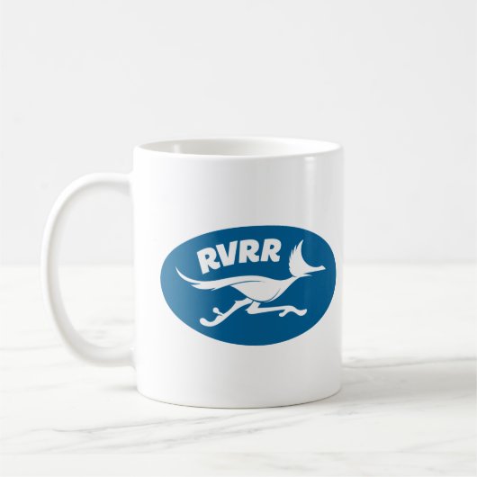 Klassische Tasse - RVRR Oval Logo (Links)