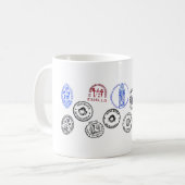 Klassische Tasse Saint James Way (Vorderseite Links)