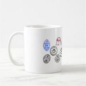 Klassische Tasse Saint James Way (Links)