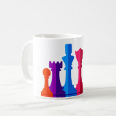 Klassische Tasse Schach (Vorderseite Links)