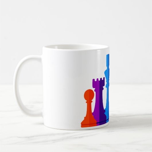 Klassische Tasse Schach (Links)