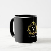 Klassische Tasse, schwarz, 11 oz Tasse (Vorderseite Links)
