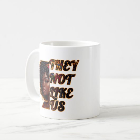 Klassische Tasse - sie mögen uns nicht (Vorderseite Links)