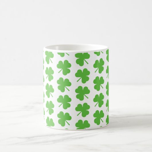 Klassische Tasse-St. Patrick's Clovers Kaffeetasse (Mittel)
