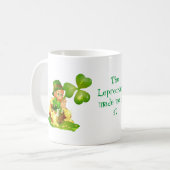 Klassische Tasse-St. Patrick's Day Kaffeetasse (Vorderseite Links)