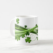 Klassische Tasse-St. Patrick's Day Kaffeetasse (Vorderseite Links)