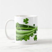 Klassische Tasse-St. Patrick's Day Kaffeetasse (Links)