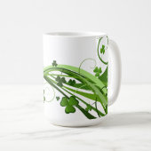 Klassische Tasse-St. Patrick's Day Kaffeetasse (VorderseiteRechts)