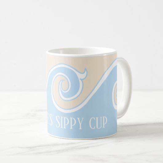 Klassische Tasse "Under Sea Mommy's Sippy Cup" (VorderseiteRechts)