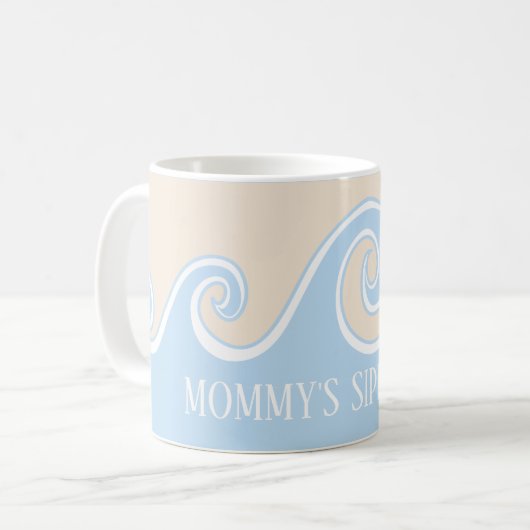 Klassische Tasse "Under Sea Mommy's Sippy Cup" (Vorderseite Links)