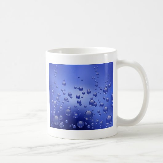 Klassische Tasse "Wasser sprudelt " (Rechts)