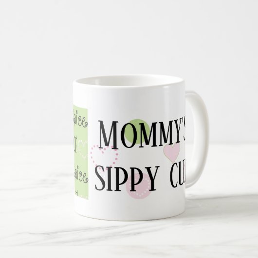 Klassische Tasse Zucker & Spice Mommy's Sippy Cup (VorderseiteRechts)