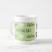 Klassische Tasse Zucker & Spice Mommy's Sippy Cup (Vorderseite Links)