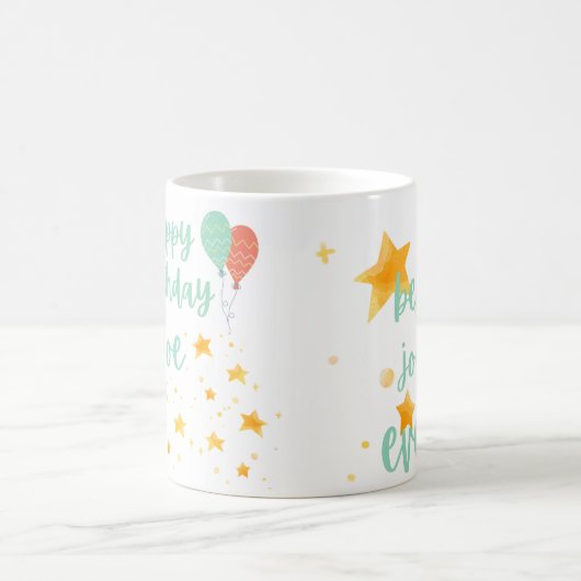 Klassische Tasse zum Geburtstag (Mittel)