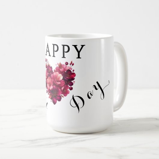 Klassische Tasse zum Glück des Vaters (VorderseiteRechts)