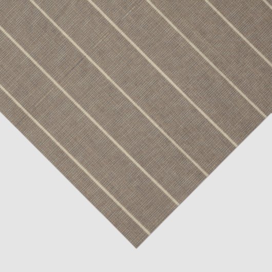 Klassische Taupe mit Streifen Seidenpapier (Ausschnitt)