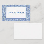 Klassische Telefonkarte Telefonnummerkarte (Vorne/Hinten)