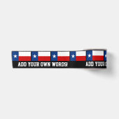 Klassische Texas-Staats-Flagge Satinband (Vorderseite)