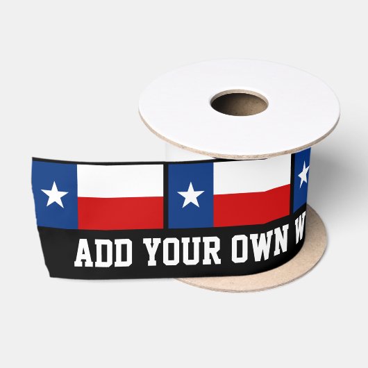 Klassische Texas-Staats-Flagge Satinband (Spule)