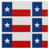 Klassische Texas-Staats-Flagge Stoff (Nahaufnahme)