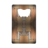 Klassische Texturen Geldbeutel Flaschenöffner (Vorderseite)