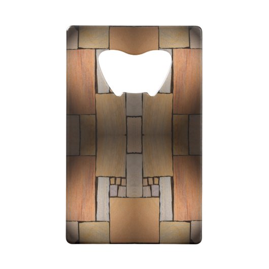 Klassische Texturen Geldbeutel Flaschenöffner (Vorderseite)