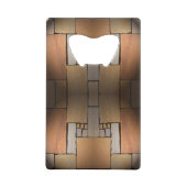 Klassische Texturen Geldbeutel Flaschenöffner (Rückseite)